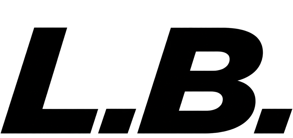 Logo L.B. Mobili nero